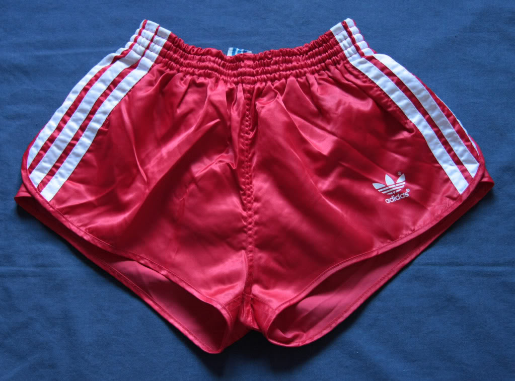 adidas vintage nylon shorts